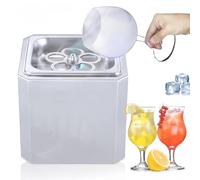 SAIYERUS Mini-Glacière pour Verres, Refroidissement Rapide 4-6 s, Refroidisseur de Verres Au CO2, Congélateur pour Boissons, Refroidisseur Instantané pour Boissons, pour Bar, Restaurant et Cuisine