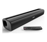 Saiyin Petite Barre de Son de Puissance de crête 60 W, Connexion Bluetooth 5.3/Optique/AUX pour TV, 17 Pouces
