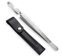 saizone Pince à Tiques, Crochets à Tiques, Dissolvant à Tiques, Pinces à Tiques, Elimination des Tiques pour Chiens, Chats, Animaux de Compagnie, Acier Inoxydable de Qualité Supérieure avec Etui