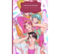 Saja Boys Composition Notebook: 6x9 Inch, 120 Lined Pages | Fan Art Inspired by Demon Hunters K-pop Featuring Jinu, Baby, Mystery, Romance & Abby