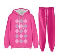 Saja Costume pour enfants Anime Saja Pull à capuche mystère Cosplay Sweat à capuche à manches longues Pantalon Costume unisexe, Type 3, 130