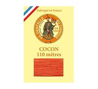 Sajou Cocon Calais - Fil Dentelle & Broderie - Fil au Chinois Fabriqué en France - Coloris 6385 - Glaïeul