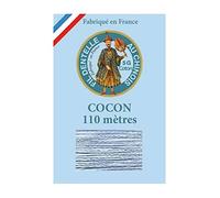 Sajou Cocon Calais - Fil Dentelle & Broderie - Fil au Chinois Fabriqué en France - Coloris 6705 - Gris Bleu