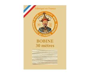 Sajou Cordonnet Glacé Polyester - Cordonnerie et Reliure - Fil au Chinois - Fabriqué en France - Coloris 308 - Lin