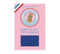 Sajou Fil à bâtir Coton fusette - 340 mètres - Fil Au Chinois Fabriqué en France - Couleur Marine - Col. 367