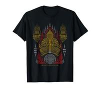 Sak Yant Esprit Vintage Tatouage Thaï Sacré Âme T-Shirt