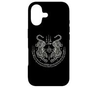 Sak Yant Twin Tiger - Muay Thai Magical Tattoo Strength Coque pour iPhone 17