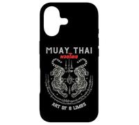 Sak Yant Twin Tiger - Muay Thai Magical Tattoo Strength Coque pour iPhone 17