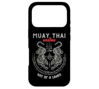 Sak Yant Twin Tiger - Muay Thai Magical Tattoo Strength Coque pour iPhone 17 Pro