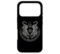 Sak Yant Twin Tiger - Muay Thai Magical Tattoo Strength Coque pour iPhone 17 Pro