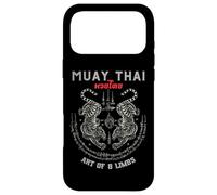 Sak Yant Twin Tiger - Muay Thai Magical Tattoo Strength Coque pour iPhone 17 Pro Max