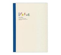 SAKAEテクニカルペーパー iroful PI-A5NB-HW Lot de 1 bloc-notes 75 g/m², 21 x 14,9 cm, 96 pages, quadrillé 5 mm, blanc