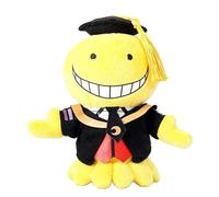 SAKAMI - Assassination Classroom Koro Sensei Peluche Pendentif Figurine Keychain 12 cm Produit Original et sous Licence