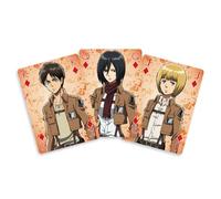 SAKAMI - Attack on Titan - 52 Cartes à Jouer - Poker, Jeu de Cartes, Deck, Cartes de Jeu - Original et sous Licence