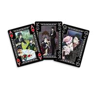 SAKAMI Black Butler - Lot de 52 Cartes à Jouer - Jeu de Cartes de Poker - Original et sous Licence