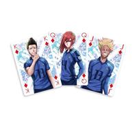 SAKAMI - Blue Lock - 52 Cartes à Jouer - Poker, Jeu de Cartes, Deck, Cartes de Jeu - Original et sous Licence