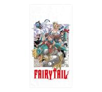 SAKAMI Serviette de plage Fairy Tail - Exploring 150 x 75 cm - Produit original sous licence
