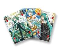 SAKAMI - Hatsune Miku - 52 Cartes à Jouer - Jeu de Cartes de Poker Deck Playing Cards - Original et sous Licence, Multicolore