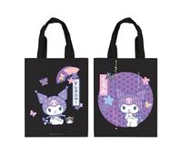 Hello Kitty & Friends Kuromi Sac fourre-tout en coton style japonais