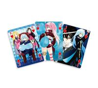 SAKAMI - Ma Renaissance sous Forme de Slime dans Un Autre Monde - That Time I Got Reincarnated as a Slime - 52 Cartes à Jouer - Poker, Jeu de Cartes, Deck et Cartes de Jeu - Original et sous Licence
