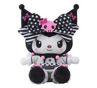 Sakami Merchandise Nounours Sanrio Pink Black Party Kuromi 17 Cm