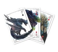 SAKAMI - Monster Hunter World Iceborne - 52 Cartes à Jouer - Cartes de Poker - Cartes à Jouer - Original et sous Licence