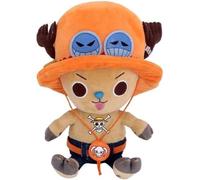 SAKAMI - One Piece Chopper X Ace - Peluche, Pendentif, Figurine, Porte-clés - 14 cm - Original et sous Licence