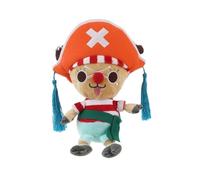 Sakami Merchandise Peluche One Piece Chopper x Buggy 20 cm Orange