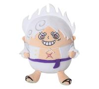 SAKAMI One Piece Peluche 20cm - Monkey D. Luffy - Gear 5 - Version SD (Super Deformed)