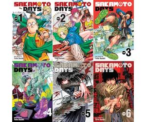 Sakamoto Days Manga Series 6 Books Set (Vol.1 - Vol.6)