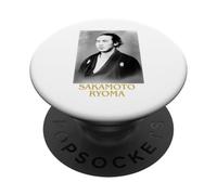 Sakamoto Ryoma Portrait du héros Historique Japonais Ukiyo-e PopSockets PopGrip Adhésif