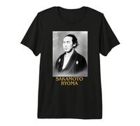 Sakamoto Ryoma Portrait du héros Historique Japonais Ukiyo-e T-Shirt Haut de Gamme