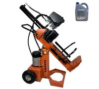 SAKAWA Déchiqueteuse pour bûches AS15TE + huile hydraulique