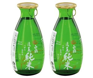 SAKÉ « TANREI JUNMAI » 13,5° 180ml/bouteille - Lot de 2, 4, 6 et 8 bouteilles - Un sachet de crevette à la crevette 75g offert par commande - Expédition depuis France par la Sté Bo Time (2)