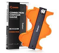 Saker Règle de contour d'épissage avec connexion illimitée, la jauge de duplication de contour peut copier avec précision la forme irrégulière, la jauge de contour avec verrouillage pour
