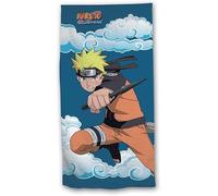 Sakifo Drap de Plage ou Serviette de Bain Naruto / Sakifo Serviette de Bain en Cotton Casual Anime 300-400 gsm