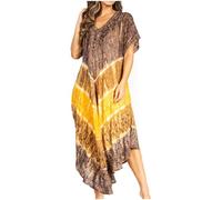 Sakkas 20SE Robe Caftan Brodée Viveka - 18-Russetbrown - OS