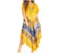 Sakkas 20SE Robe Caftan Brodée Viveka - Or 18 - OS