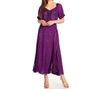Sakkas 2100 Bridget Robe Renaissance - Pourpre -L/XL
