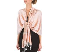 Sakkas 70" x 28 "châle/écharpe/étole auto-design Paisley - Goyave