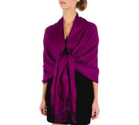 Sakkas 70 "x 28 "souple Pashmina Feel varié Paisley Conception châle/Wrap/Stole - Bourgogne