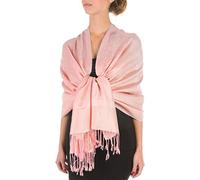 Sakkas 70 "x 28 "souple Pashmina Feel varié Paisley Conception châle/Wrap/Stole - Pêche