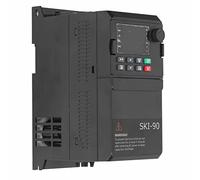 SAKO - convertisseur de fréquence vectoriel Robuste, entrée 1PH AC 220V, Sortie 3PH AC0-220V, 0,75 KW, VFD Universel pour Tour