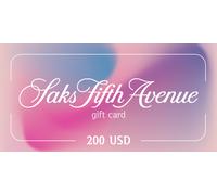 Saks Fifth Avenue Gift Card 200 USD