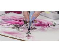 SAKURA Aquarelle Koi Water Colors Sketch Box 24