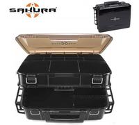 Sakura Sk 9380 Tackle Box Noir 48 x 35.6 x 18.6 cm