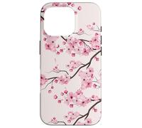 Sakura Cherry Blossom Japan Pink Floral Cherry Blossom Coque pour iPhone 16 Pro