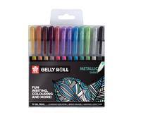 SAKURA Collection unique de 12 Gelly Rolls Metallic