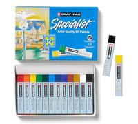 SAKURA Cray-Pas Specialist Lot de pastels à l'huile pour artistes 12 couleurs
