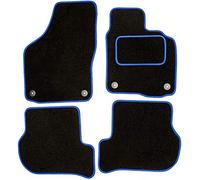Sakura DD0659BU Lot de 3 Tapis de Voiture sur Mesure Noir